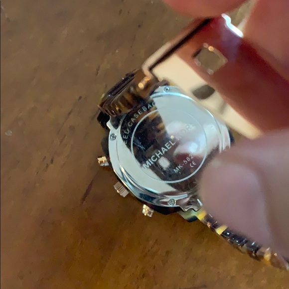 Michael Kors tortoise wrist band watch main image 5